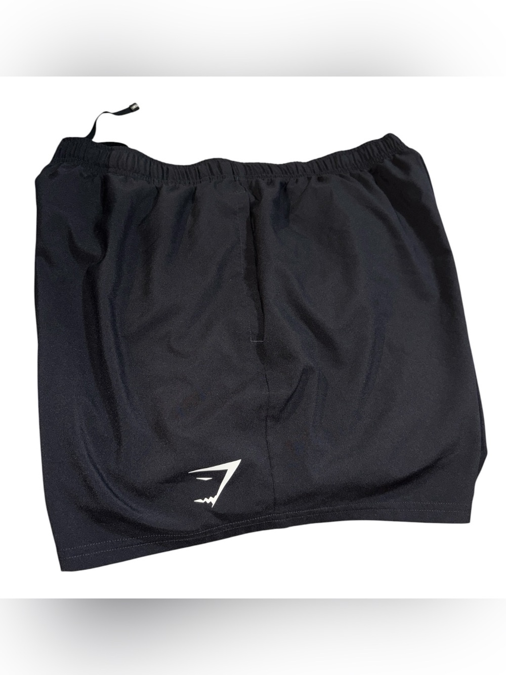 Gymshark Black Men’s Athletic Training Shorts with Logo